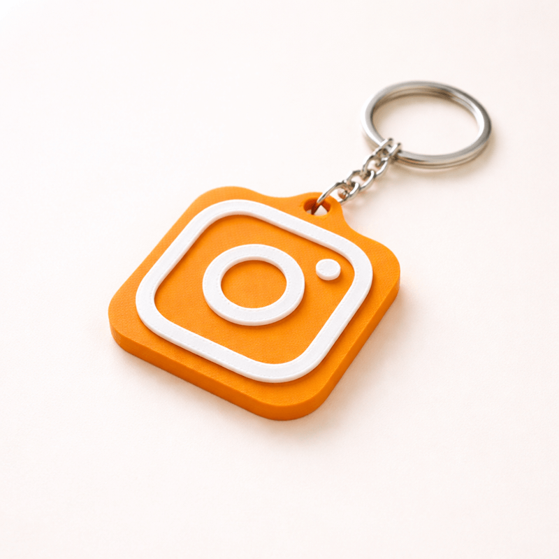Smart NFC Instagram Keychain – Instant "Tap to Follow" Social Tag - Image 4