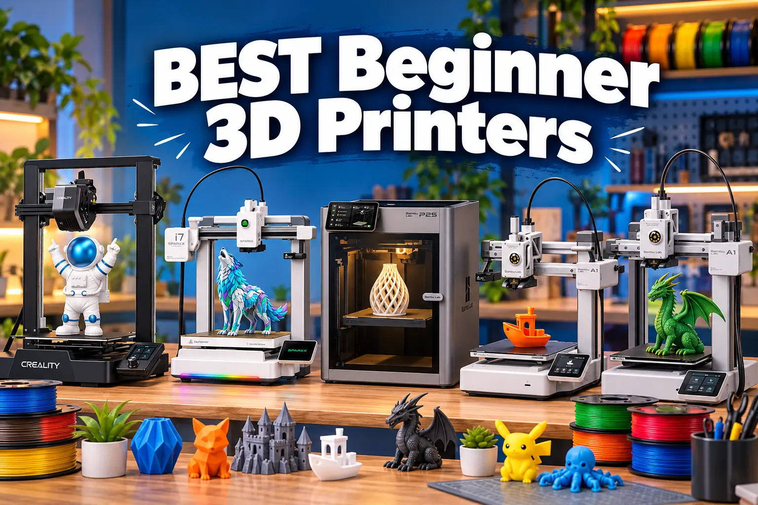 BEST Beginner 3D Printers