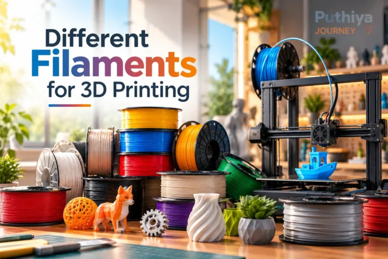 Different Filaments for 3D Printing